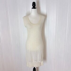 White sequin RUDSAK dress/tunic